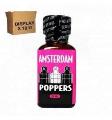 AMSTERDAM POPPERS 24 ML ( Display de 18 U )