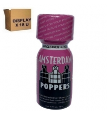 AMSTERDAM POPPERS 13 ML (Display de 18 U)