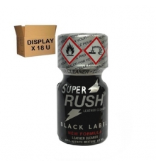 SUPER RUSH BLACK LABEL 10 ML ( Display de 18 U )