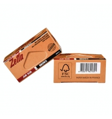 BOX OF 24 ROLLERS SLIM BROWN ROLLING PAPER