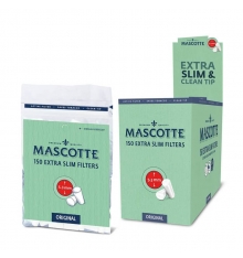 BOX OF 20 MASCOT BAGS OF X150 EXTRA SLIM FILTERS