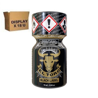 EL TORO BLACK LABEL 10 ML ( Display de 18 U )