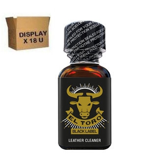 EL TORO BLACK LABEL 25 ML ( Display of 18 U )