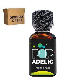 POP ADELIC 25 ML ( Display of 18 U )