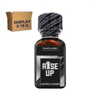 RISE UP BLACK LABEL 25 ML ( Display of 18 U )