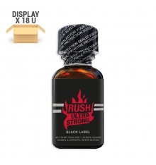 RUSH ULTRA STRONG BLACK LABEL 25 ML ( Display of 18 U )