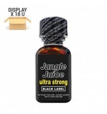 JUNGLE JUICE ULTRA STRONG BLACK LABEL 25 ML ( Display of 18 U )
