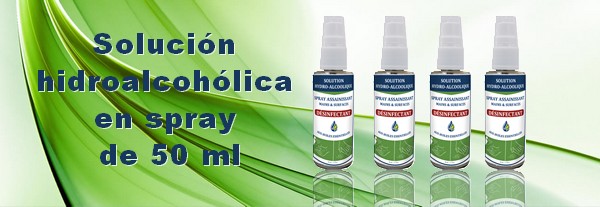 spray hyroalcoolique